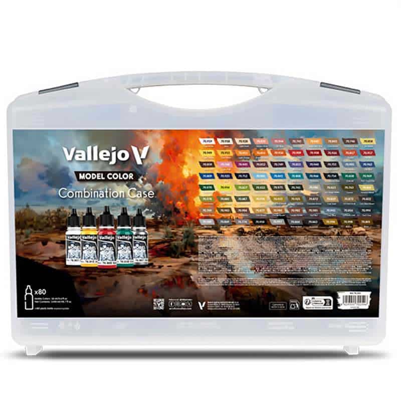 Vallejo Model Color - Combination Case Paint Set 70.254 Vallejo Model Color - Combination Case Paint Set 70.254