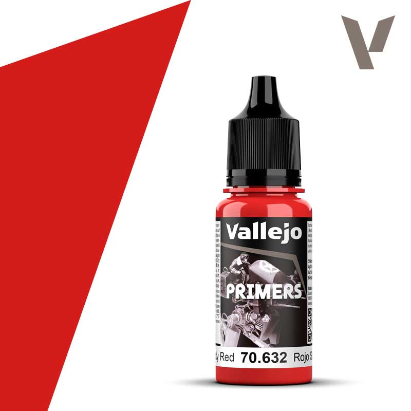 Vallejo Model Color - Bloody Red Primer (18ml) 70.632 Vallejo Model Color - Bloody Red Primer (18ml) 70.632