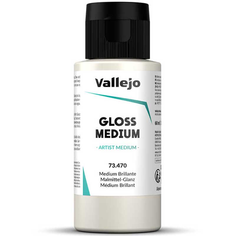 Vallejo Gloss Medium (60ml) 73.470 Vallejo Gloss Medium (60ml) 73.470
