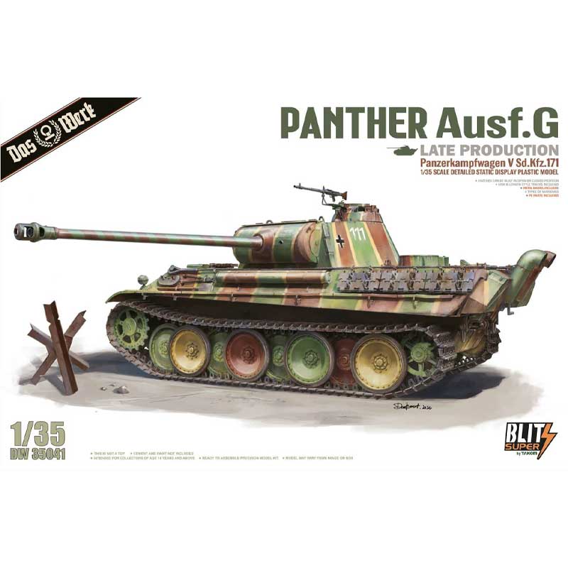 Das Werk Panther Ausf. G Late Production (1/35) DW35041 Das Werk Panther Ausf. G Late Production (1/35) DW35041