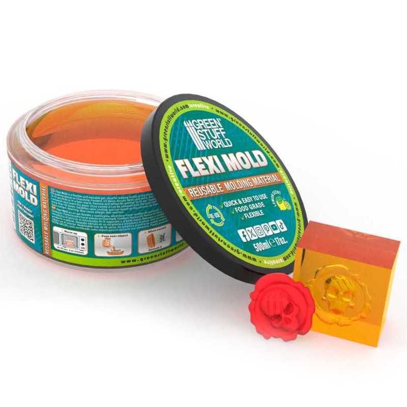 Green Stuff World - Flexi Mold - Reusable Molding Material Green Stuff World - Flexi Mold - Reusable Molding Material