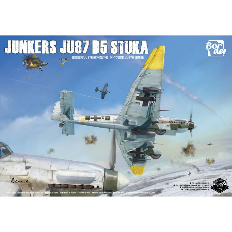 Border Model Junkers Ju87 D5 Stuka (1/35) BF-012 Border Model Junkers Ju87 D5 Stuka (1/35) BF-012