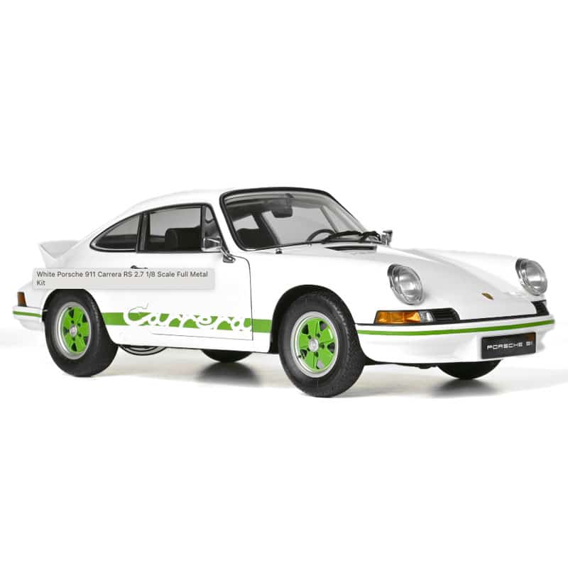 IXO Collections Porsche 911 Carrera RS 2.7 White (1/8) IXC911FKW