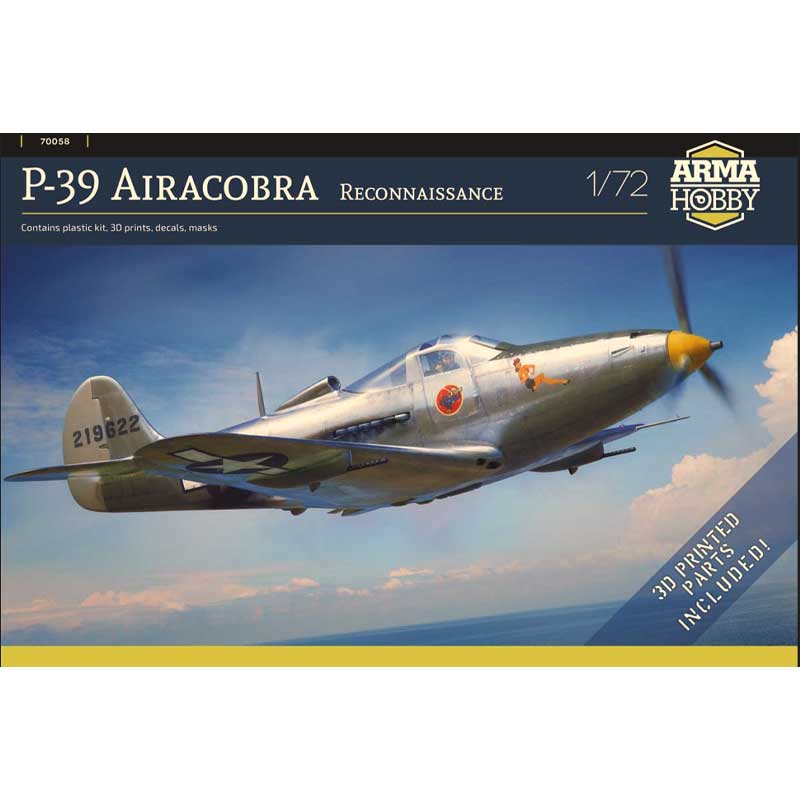 Arma Hobby P-39 Airacobra Reconnaissance Set (1/72) 70058