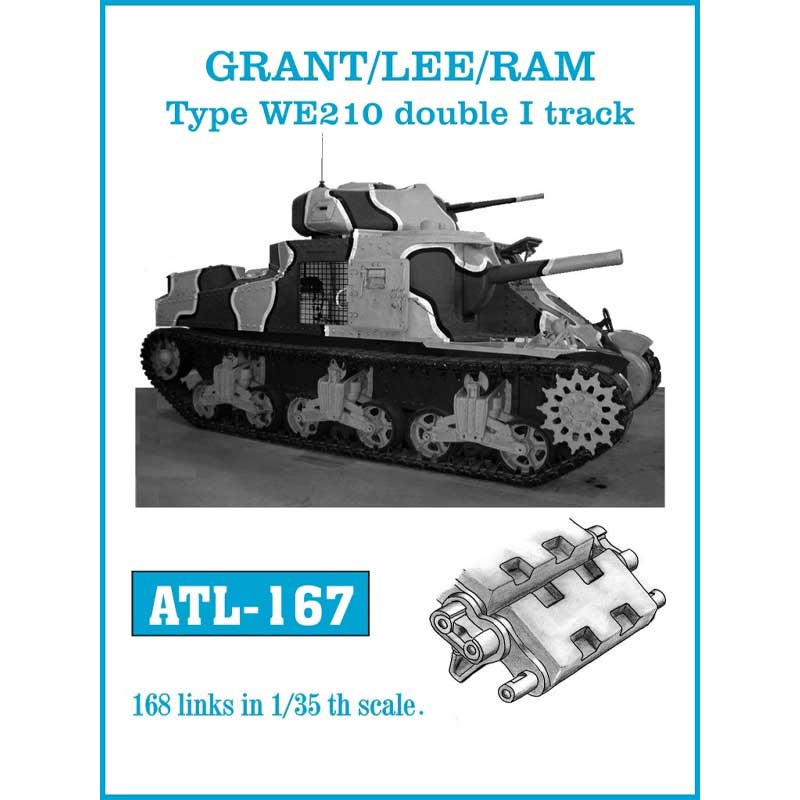 Friulmodel Grant/Lee/Ram WE210 Double I Tracks (1/35) ATL-167