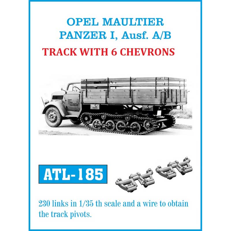 Friulmodel Opel Maultier / Panzer I A/B Tracks (1/35) ATL-185