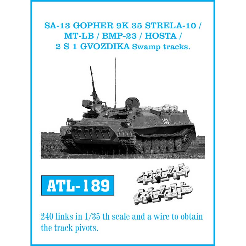 Friulmodel SA-13 Gopher Strela Swamp Tracks (1/35) ATL-189