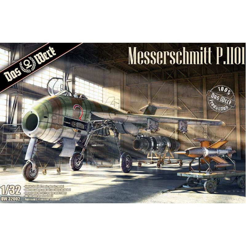 Das Werk Messerschmitt P.1101 (1/32) DW32002 Das Werk Messerschmitt P.1101 (1/32) DW32002