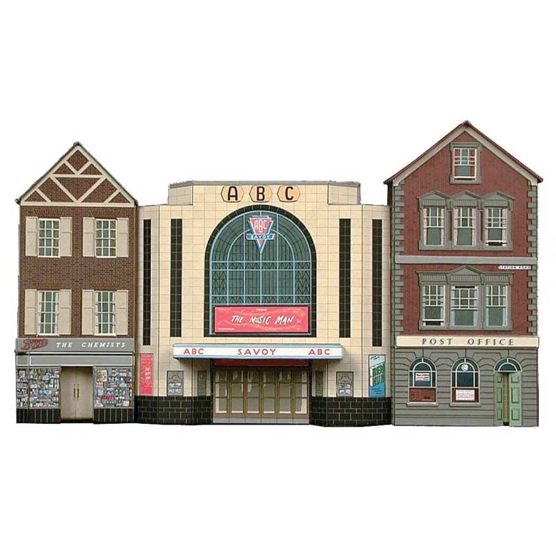 1/72 (HO/OO) Cinema, Post Office & Shop Superquick SQC2 1/72 (HO/OO) Cinema, Post Office & Shop Superquick SQC2