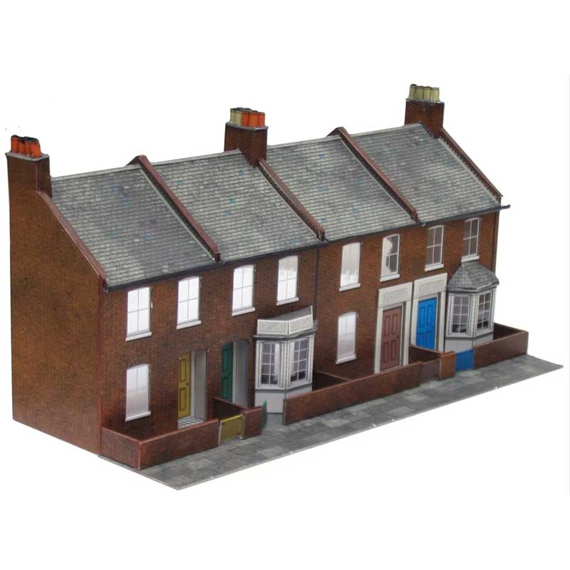 1/72 (HO/OO) Terrace Fronts (Red Brick) Superquick SQC6 1/72 (HO/OO) Terrace Fronts (Red Brick) Superquick SQC6