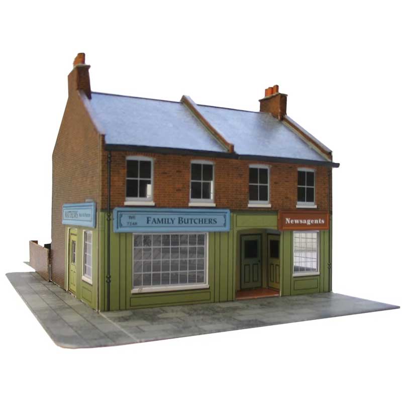 1/72 (HO/OO) Terrace Corner (Red Brick) Superquick SQC7 1/72 (HO/OO) Terrace Corner (Red Brick) Superquick SQC7