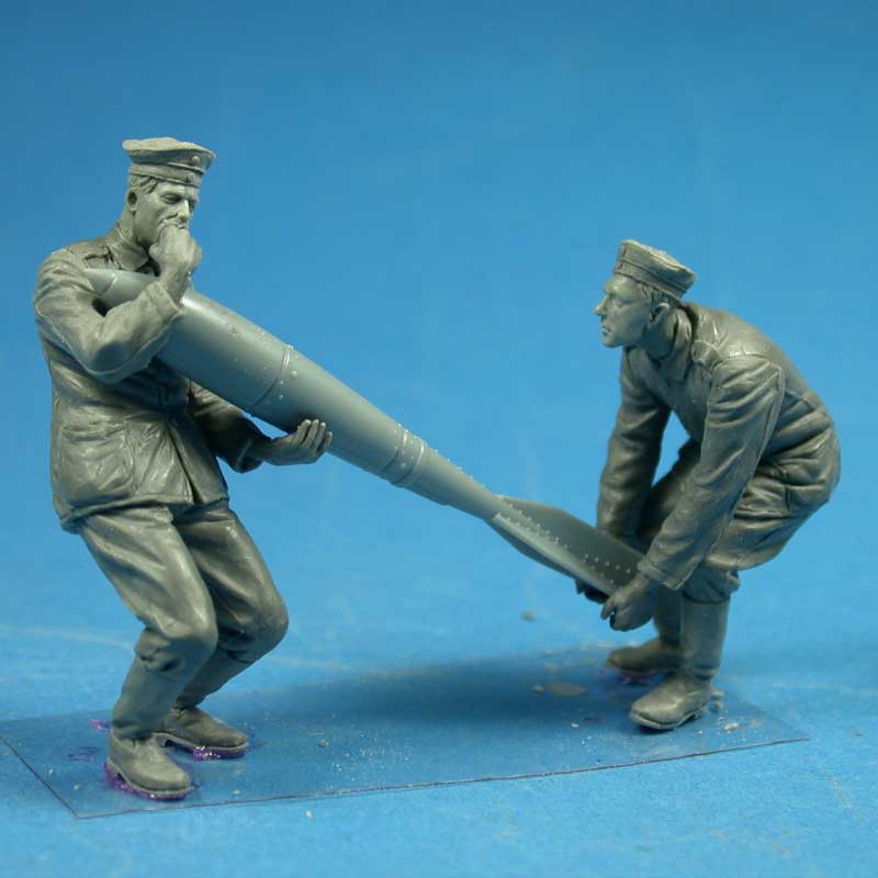 Copper State Models German Bomber Ground Personnel N.2 (1/32) F32-020 Copper State Models German Bomber Ground Personnel N.2 (1/32) F32-020