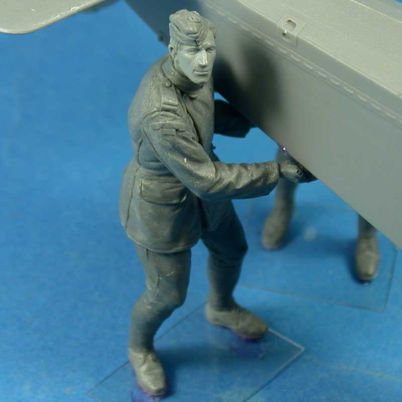 Copper State Models RFC Air Mechanics Lifting the Tail (1/32) F32-023 Copper State Models RFC Air Mechanics Lifting the Tail (1/32) F32-023