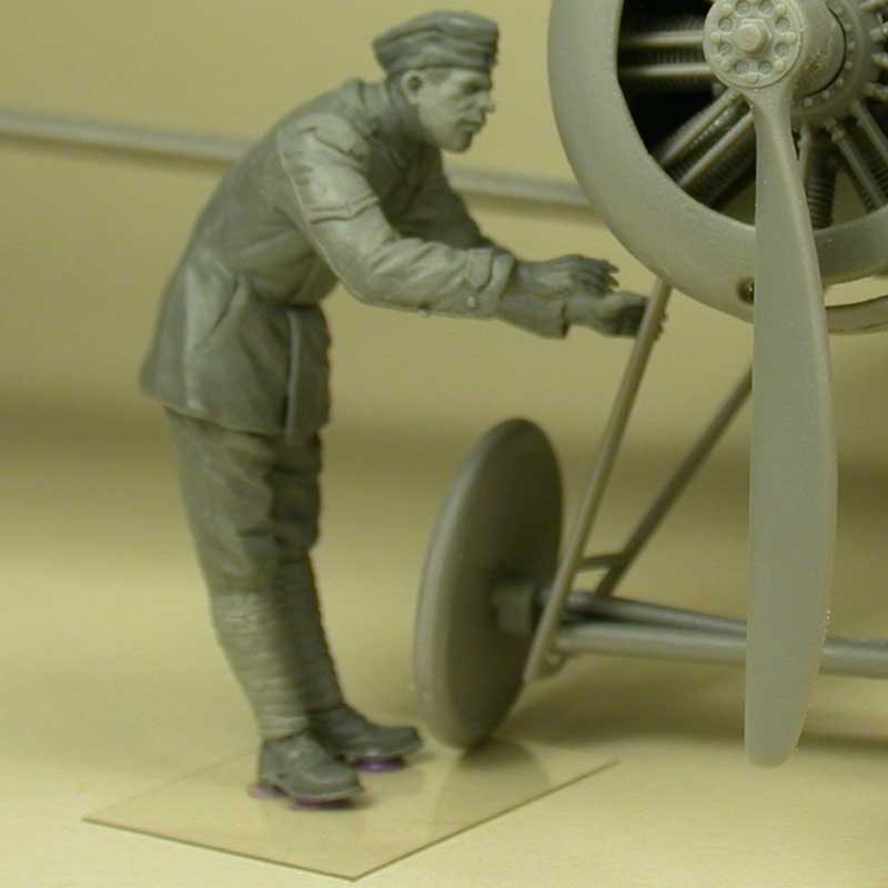Copper State Models RFC Air Mechanic Checking (1/32) F32-026 Copper State Models RFC Air Mechanic Checking (1/32) F32-026
