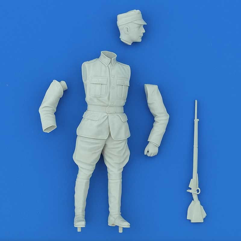 Copper State Models WWI Italian Flying Armoured Ace (1/32) F32-030 Copper State Models WWI Italian Flying Armoured Ace (1/32) F32-030