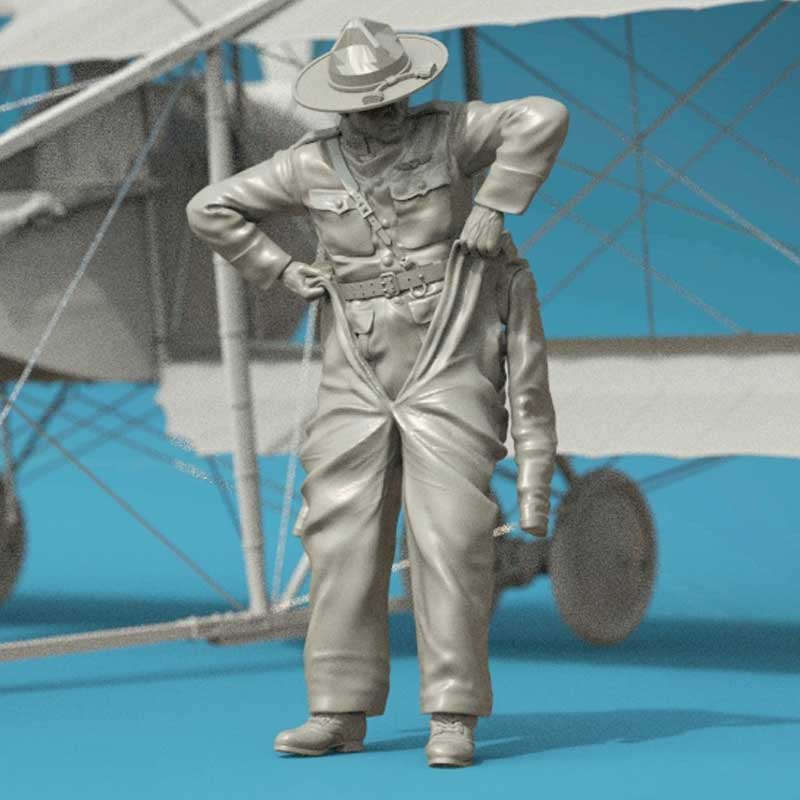 Copper State Models US Army Airman Almost In A Suit (1/32) F32-056 Copper State Models US Army Airman Almost In A Suit (1/32) F32-056