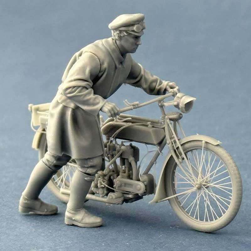Copper State Models British Dispatch Rider (1/32) F32-065 Copper State Models British Dispatch Rider (1/32) F32-065