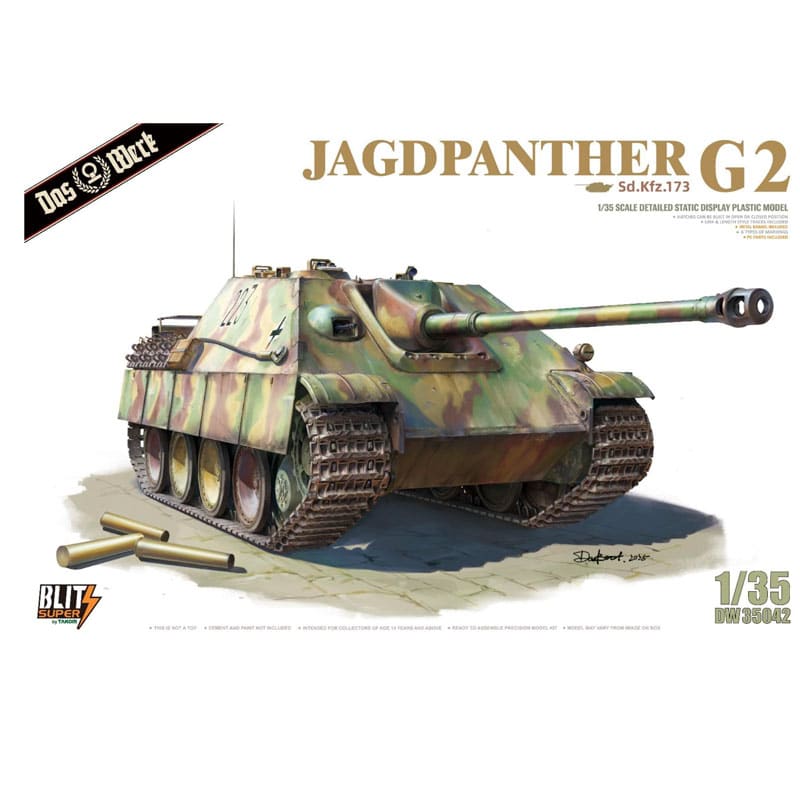 Das Werk Jagdpanther G2 (1/35) DW35042 Das Werk Jagdpanther G2 (1/35) DW35042