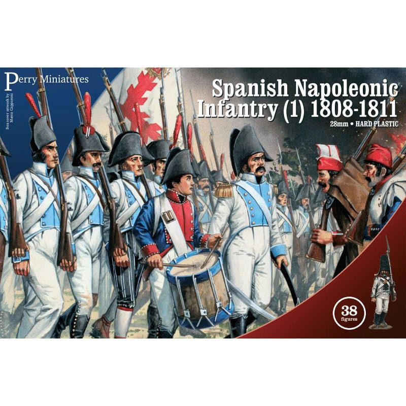 Perry Miniatures Spanish Napoleonic Infantry (1) 1808-11 (28mm) Perry Miniatures Spanish Napoleonic Infantry (1) 1808-11 (28mm)