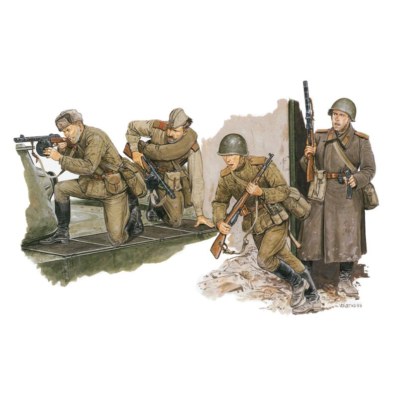 Dragon Soviet Motor Rifle Troop (Berlin 1945) (1/35) 6019 Dragon Soviet Motor Rifle Troop (Berlin 1945) (1/35) 6019