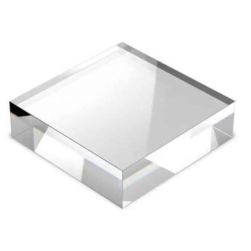 Green Stuff World - Acrylic Display Block (80x80x15mm) Green Stuff World - Acrylic Display Block (80x80x15mm)