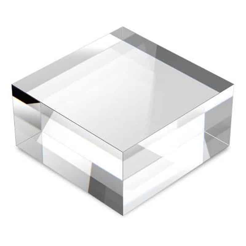 Green Stuff World - Acrylic Display Block (80x80x30mm) Green Stuff World - Acrylic Display Block (80x80x30mm)