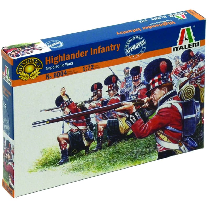 Italeri Highlander Infantry (1/72) 6004 Italeri Highlander Infantry (1/72) 6004