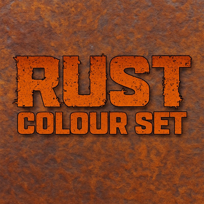 RUST Colour Set SMS SET25 RUST Colour Set SMS SET25