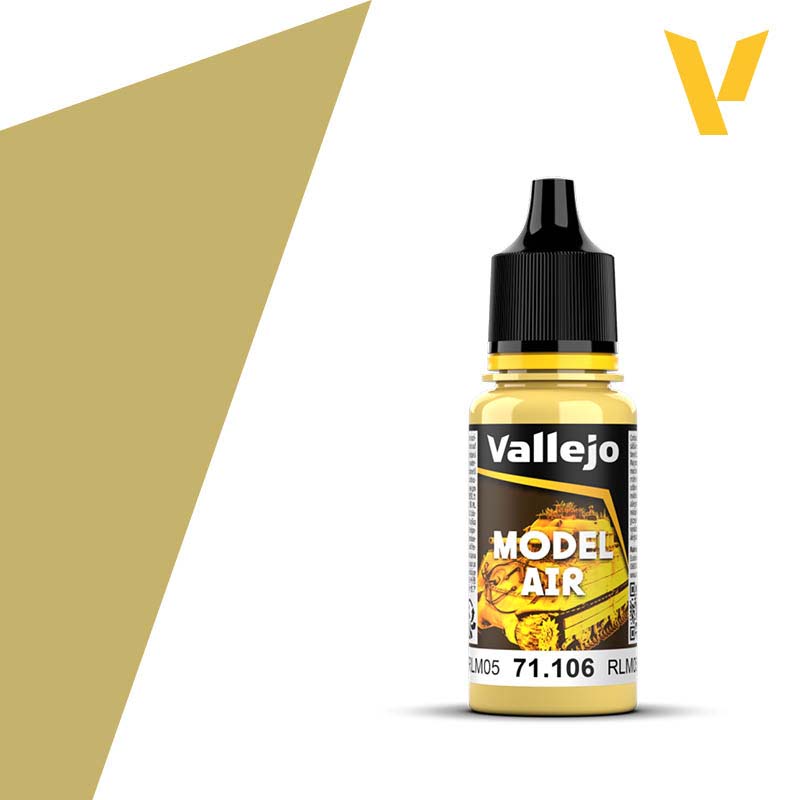 Vallejo Model Air - Ivory RLM05 (18ml) 71.106 Vallejo Model Air - Ivory RLM05 (18ml) 71.106