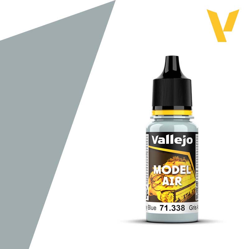 Vallejo Model Air - Russian AF Grey Blue (18ml) 71.338 Vallejo Model Air - Russian AF Grey Blue (18ml) 71.338