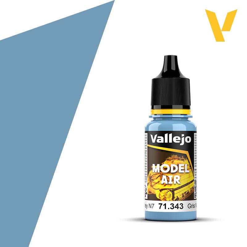 Vallejo Model Air - Russian AF Grey N.7 (18ml) 71.343 Vallejo Model Air - Russian AF Grey N.7 (18ml) 71.343