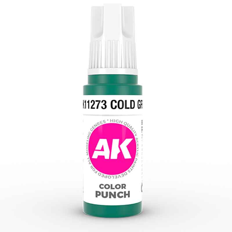 AK Interactive Cold Green Color Punch (17ml) AK-11273 AK Interactive Cold Green Color Punch (17ml) AK-11273