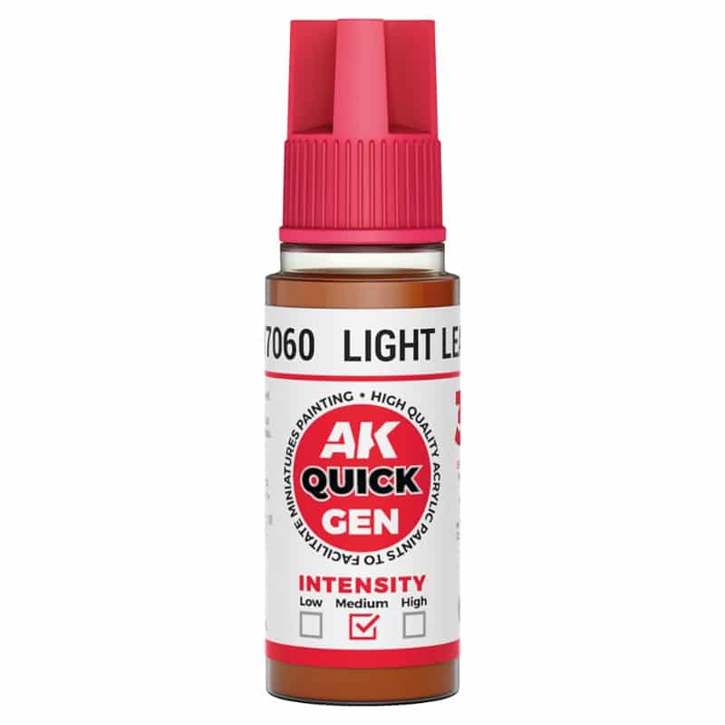 AK Interactive Quick Gen Paint - Light Leather (18ml) AK17060 AK Interactive Quick Gen Paint - Light Leather (18ml) AK17060
