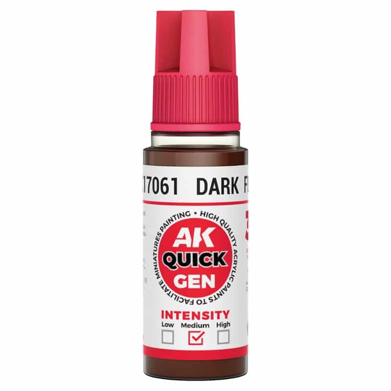 AK Interactive Quick Gen Paint - Dark Flesh (18ml) AK17061 AK Interactive Quick Gen Paint - Dark Flesh (18ml) AK17061