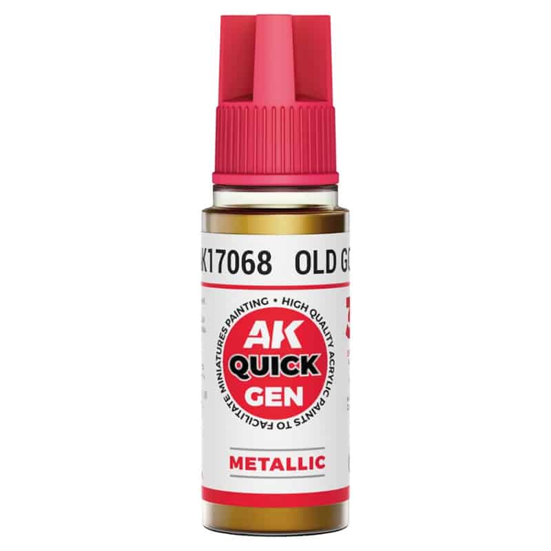 AK Interactive Quick Gen Paint - Old Gold (18ml) AK17068 AK Interactive Quick Gen Paint - Old Gold (18ml) AK17068