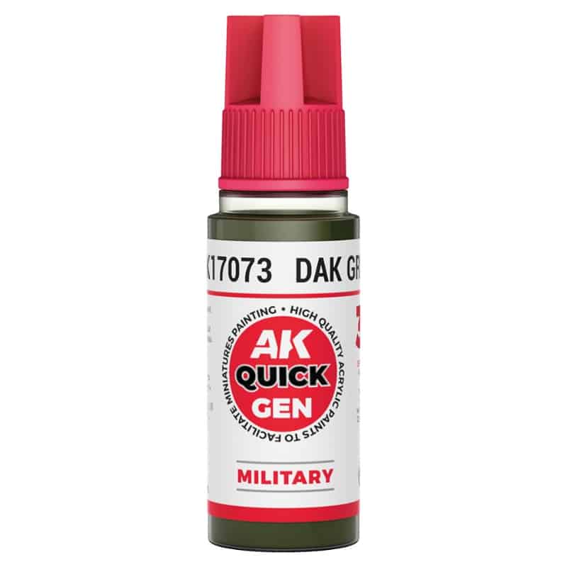 AK Interactive Quick Gen Paint - Dark Green (18ml) AK17073 AK Interactive Quick Gen Paint - Dark Green (18ml) AK17073