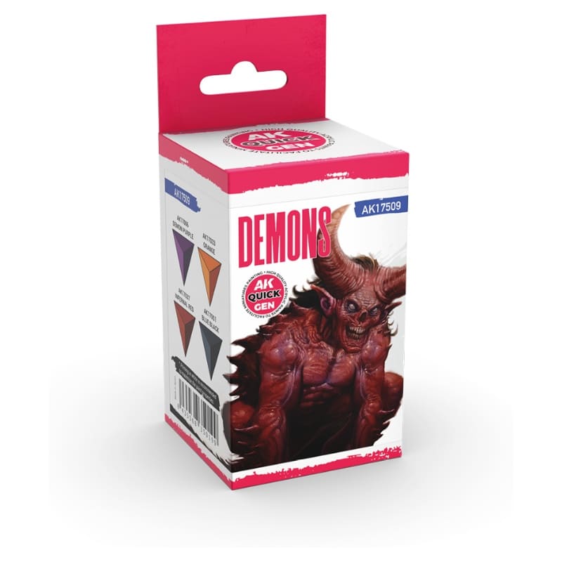 AK Interactive Quick Gen Paint Set - Demons AK17509