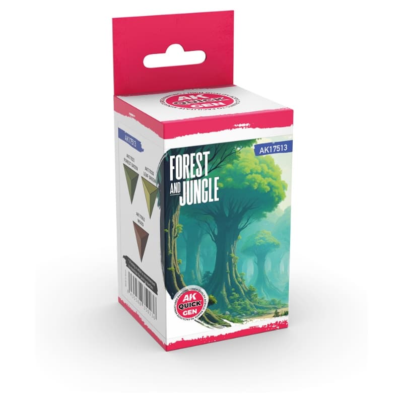 AK Interactive Quick Gen Paint Set - Forest & Jungle AK17513