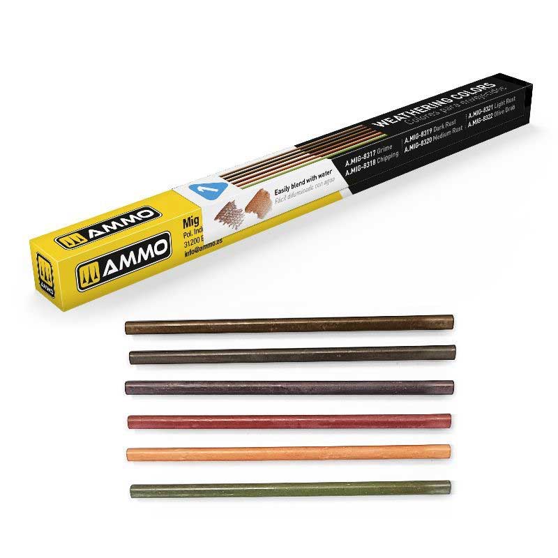 Ammo LOCK 'N LOAD - Weathering Colors A.MIG-8338 Ammo LOCK 'N LOAD - Weathering Colors A.MIG-8338