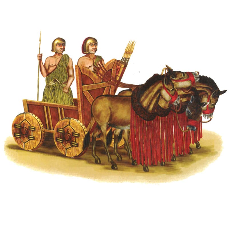 Hat Industrie Sumerian Chariot (1/72) 8130 Hat Industrie Sumerian Chariot (1/72) 8130