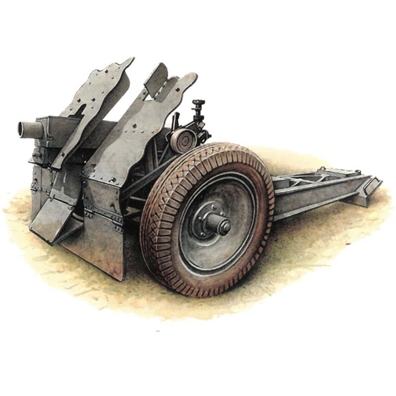 Hat Industrie WWII German 75mm IG18 inf gun (1/72) 8163 Hat Industrie WWII German 75mm IG18 inf gun (1/72) 8163