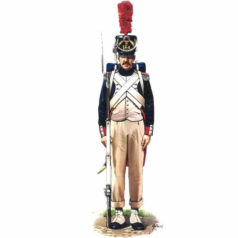 Hat Industrie Napoleonic French Middle Guard (1/72) 8167 Hat Industrie Napoleonic French Middle Guard (1/72) 8167