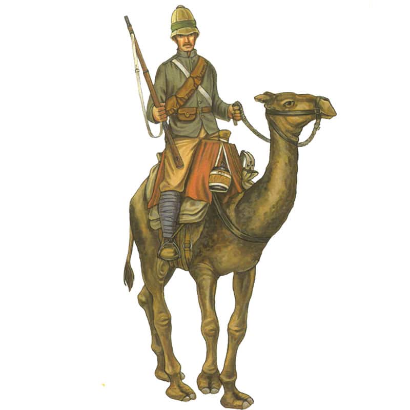 Hat Industrie Colonial Wars British Camel Corps (1/72) 8194 Hat Industrie Colonial Wars British Camel Corps (1/72) 8194