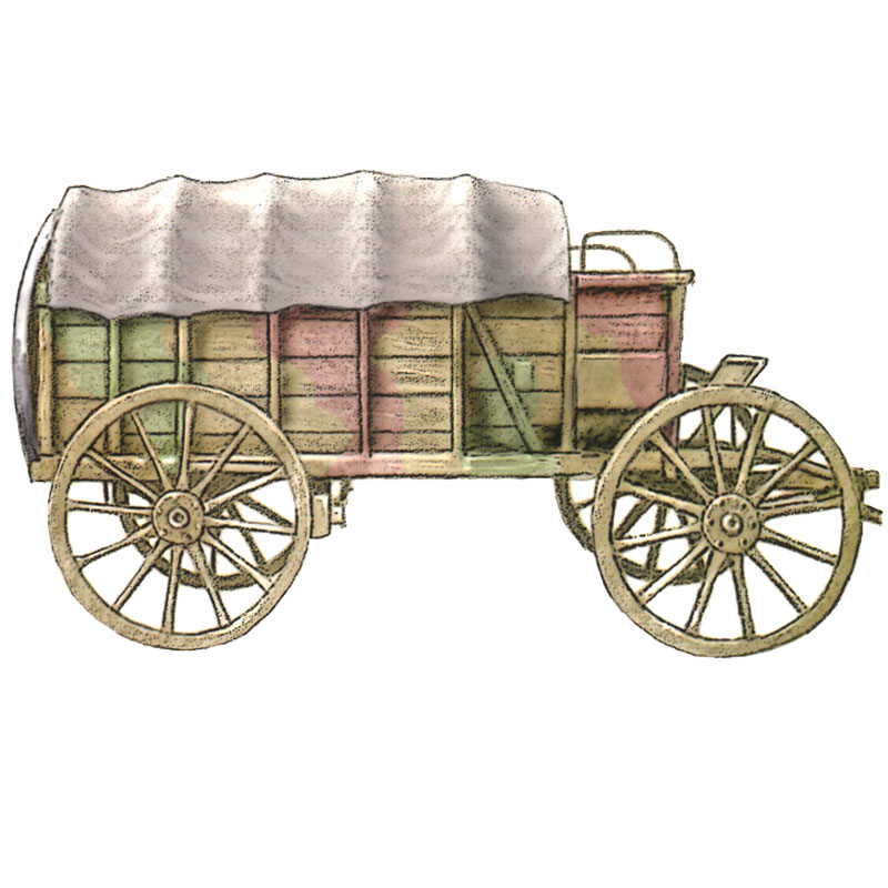 Hat Industrie WWII German Field Wagon (1/72) 8261 Hat Industrie WWII German Field Wagon (1/72) 8261