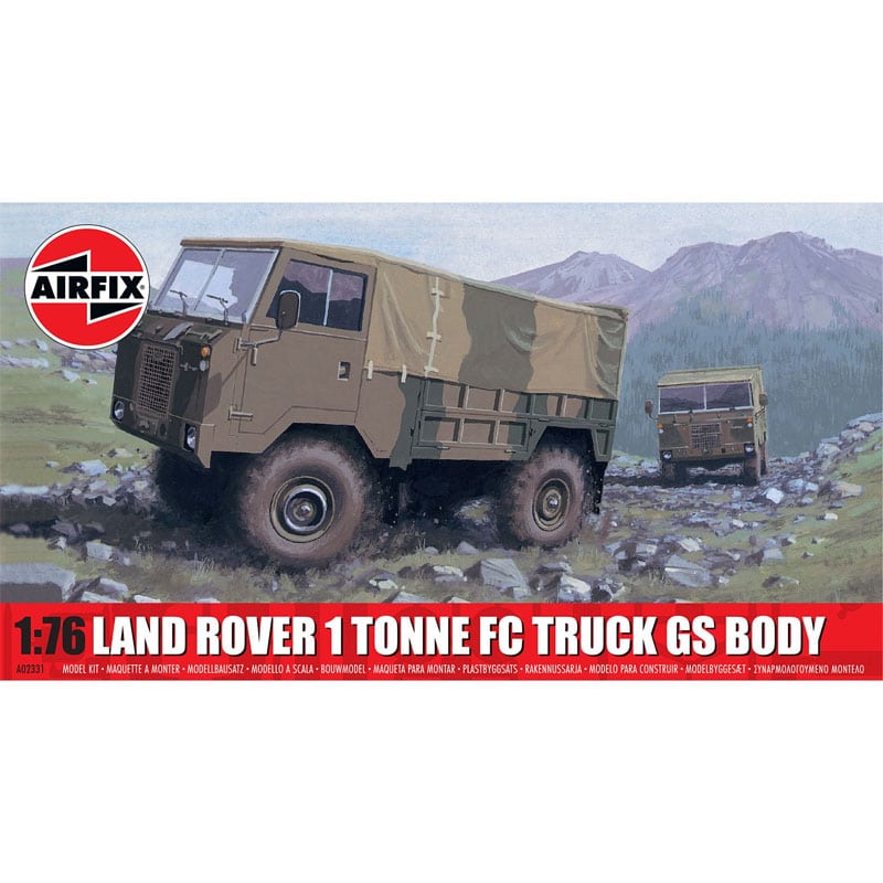 Airfix Land Rover 1 Tonne FC Truck GS Body (1/76) A02331