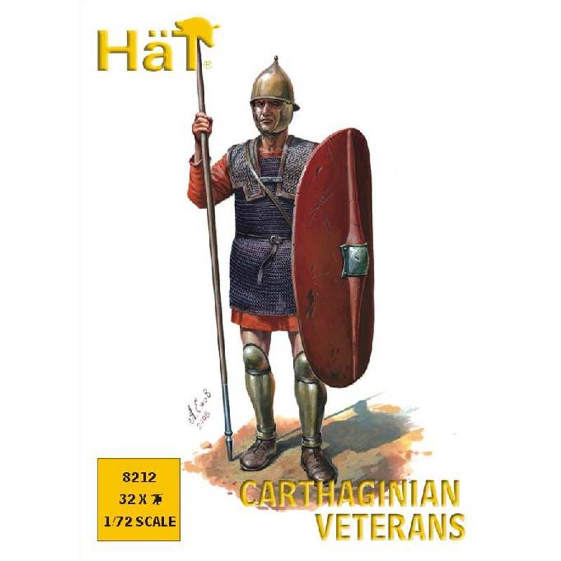 Hat Industrie Carthaginian Veteran Spearmen (1/72) 8212 Hat Industrie Carthaginian Veteran Spearmen (1/72) 8212