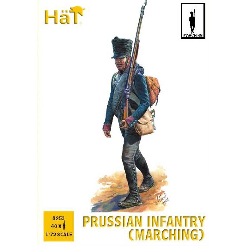 Hat Industrie Napoleonic Prussian Infantry Marching (1/72) 8253 Hat Industrie Napoleonic Prussian Infantry Marching (1/72) 8253
