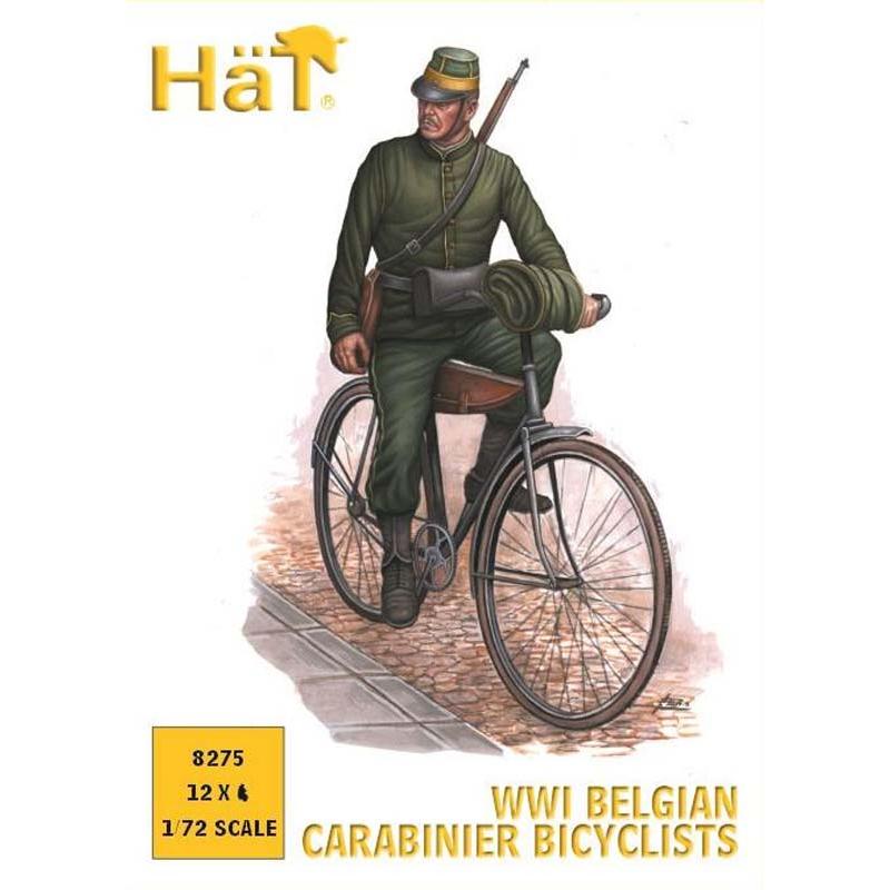 Hat Industrie WWI Belgian Bicylists (1/72) 8275 Hat Industrie WWI Belgian Bicylists (1/72) 8275