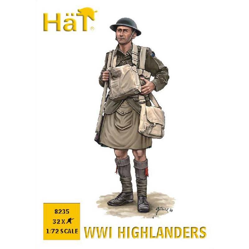 Hat Industrie WWI Highlanders (1/72) 8235 Hat Industrie WWI Highlanders (1/72) 8235