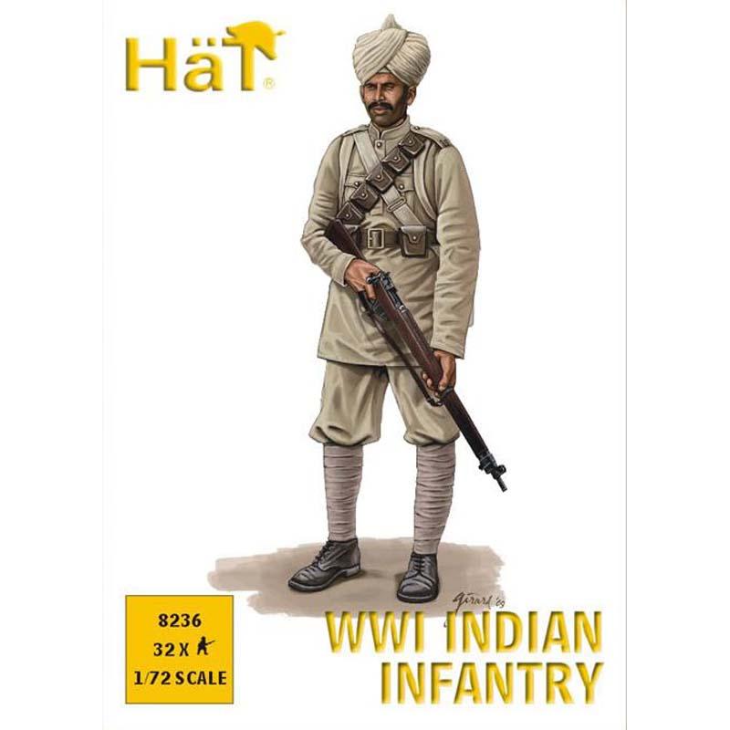 Hat Industrie WWI Indian Infantry (1/72) 8236 Hat Industrie WWI Indian Infantry (1/72) 8236